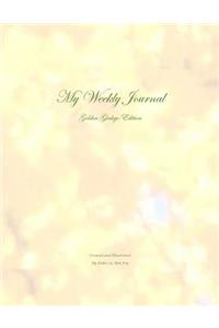My Weekly Journal - Golden Ginkgo Edition
