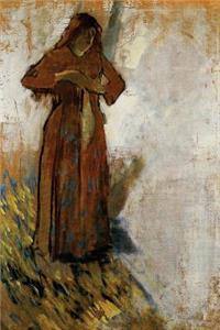 ''Woman With Loose Red Hair'' by Edgar Degas