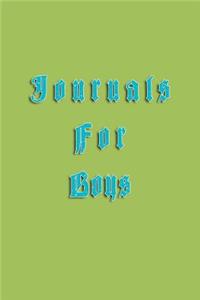 Journals For Boys