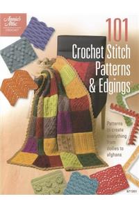 101 Crochet Stitch Patterns & Edgings