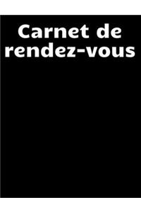 Carnet de rendez-vous