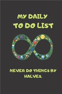 daily to do list