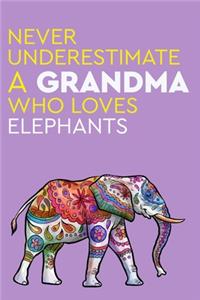 Never Underestimate a Grandma who Loves Elephants