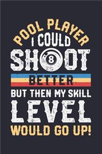 Pool Player Could Shoot Better But Then My Skill Level Would Go Up 8