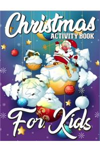 Christmas Activity Book For Kids