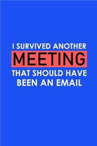 I Survived Another Meeting That Should Have Been An Email