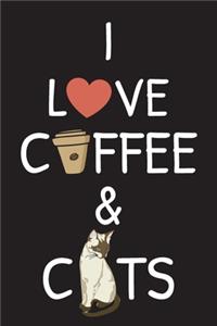 I Love Coffee And Cats