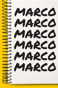 Name MARCO Customized Gift For MARCO A beautiful personalized