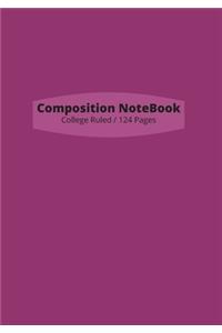 Composition Notebook college ruled