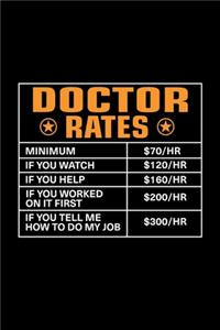 Doctor Rates