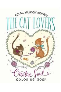 Cat Lover's Creative Soul Coloring Book