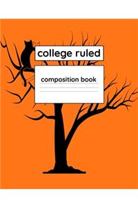 College Ruled Composition Book