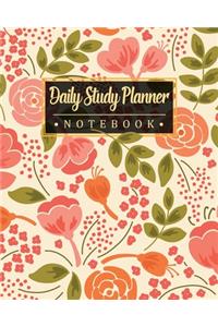 Daily Study Planner Notebook