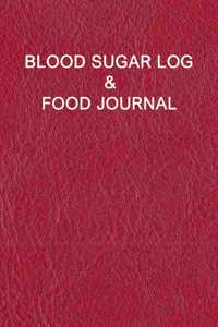 Blood Sugar Log & Food Journal