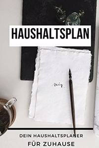 Haushaltsplan Dein Haushaltsplaner für Zuhause