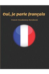 French Vocabulary Notebook