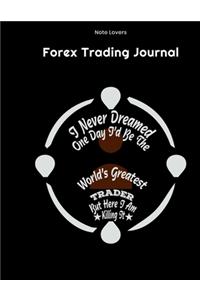 I Never Dreamed One Day I'd Be the World's Greatest Trader But Here I Am Killing It - Forex Trading Journal