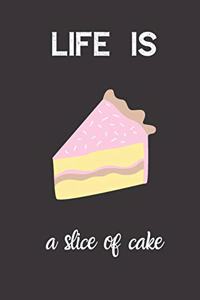 life is a slice of cake