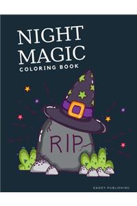 Night Magic Coloring Book