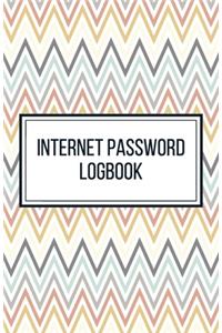 Internet Password Logbook-Small Size Alphabetical Password Notebook Organizer-5.5