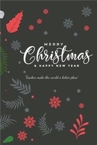 F4 Monthly planner Christmas Beautiful Cover