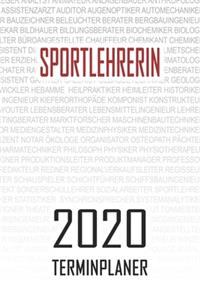 Sportlehrerin - 2020 Terminplaner