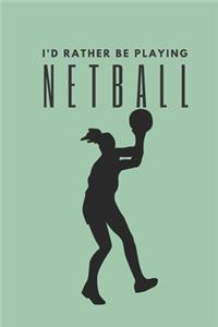 Netball Theme Weekly Planner and 2020 Diary