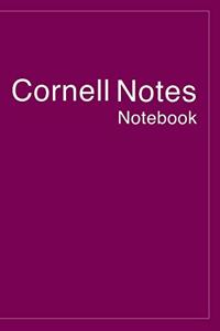 Cornell Notes Notebook: Wonderful Cornell Notes Notebook For Men And Women College Students. Ideal Cornell Notebook Paper And Cornell Note Taking System Notebook For All. G