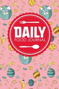 Daily Food Journal: Daily Food Log, Food Journal Ibs, Ketogenic Food Journal, Space For Meals, Amounts, Calories, Body Weight, Exercise & Calories Burnt; Vitamins & Med