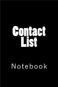 Contact List