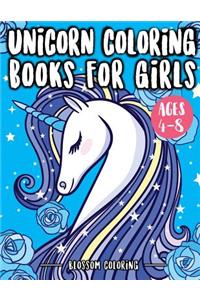Unicorn Coloring Books for Girls 4-8