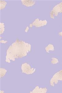Cute Pattern Rose Gold Sketchbook