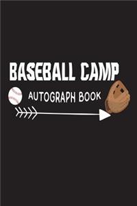 Baseball Camp Autograph Book