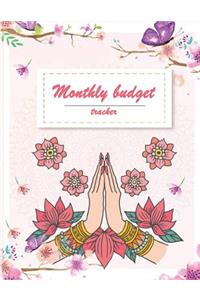 Monthly budget tracker