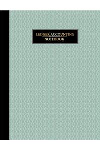 Ledger Accounting Notebook