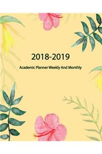 2018-2019 Academic Planner