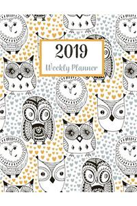 2019 Weekly Planner: 365 Dated Planner Schedule Organizer, 2019 Monthly Planner,52 Weeks, 12 Month Calendar, Appointment Notebook, to Do List