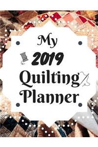 My 2019 Quilting Planner