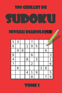 100 grilles de sudoku niveau diabolique - tome 1