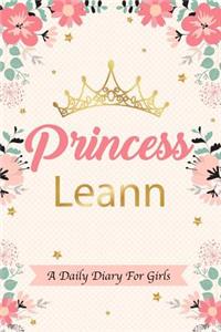 Princess Leann a Daily Diary for Girls