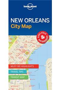 Lonely Planet New Orleans City Map 1