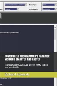 Powershell Programmer's Paradise