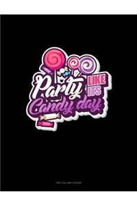 Party Like It's Candy Day: Two Column Ledger