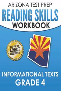 ARIZONA TEST PREP Reading Skills Workbook Informational Texts Grade 4