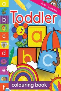 First Alphabet Toddler Colouring Book