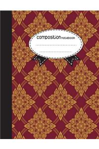 Composition Notebook, 8.5 x 11, 110 pages