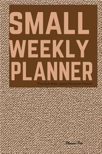 Precious Small Weekly Planner