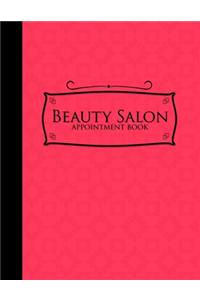 Beauty Salon Appointment Book