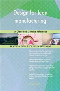 Design for lean manufacturing