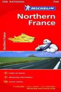 Northern France Map 724